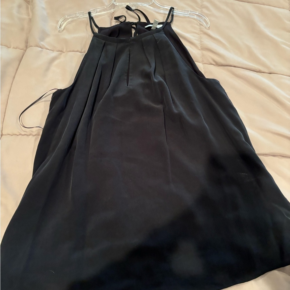Joie silk black top